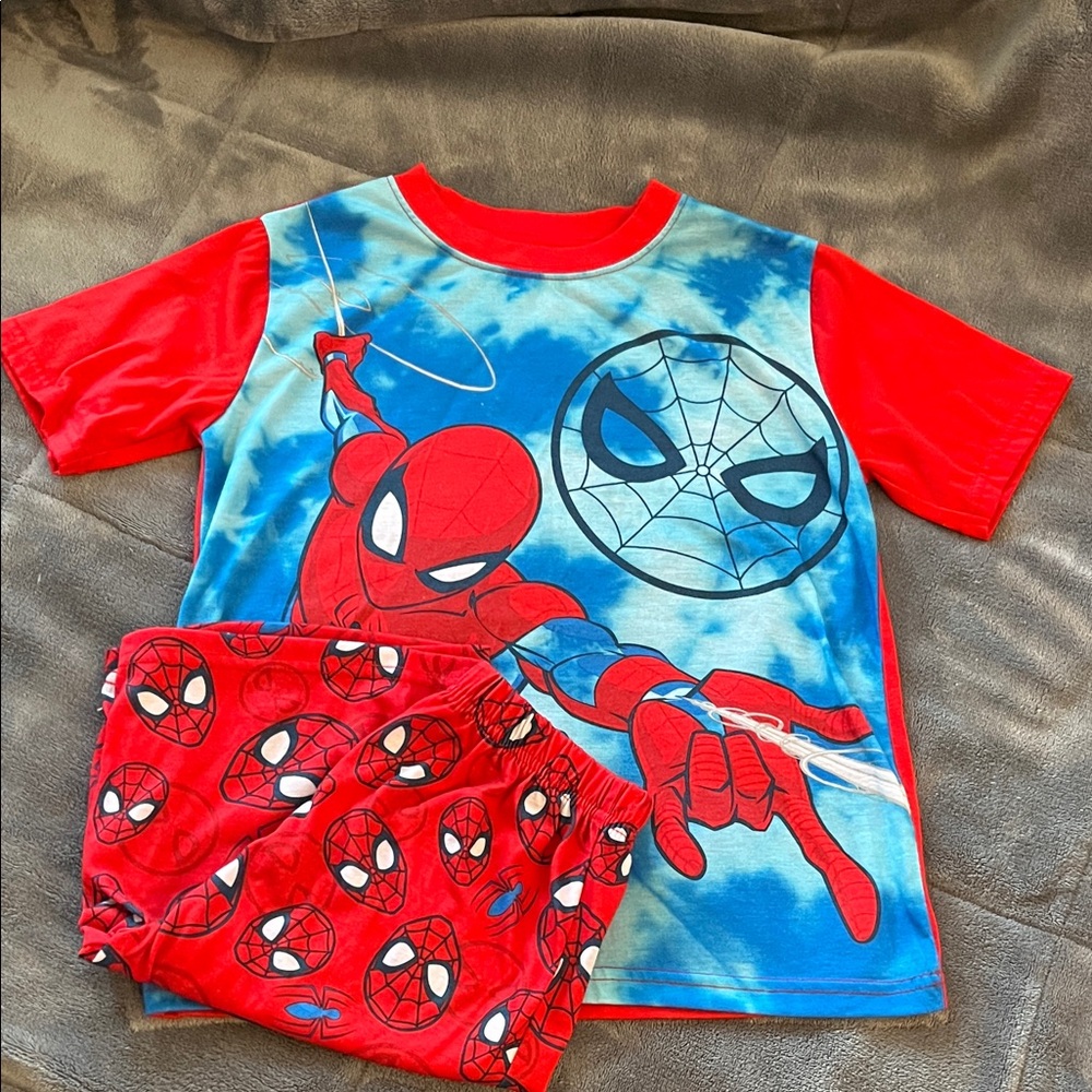 Marvel Red and Blue Spider-Man Kids Pajama Set